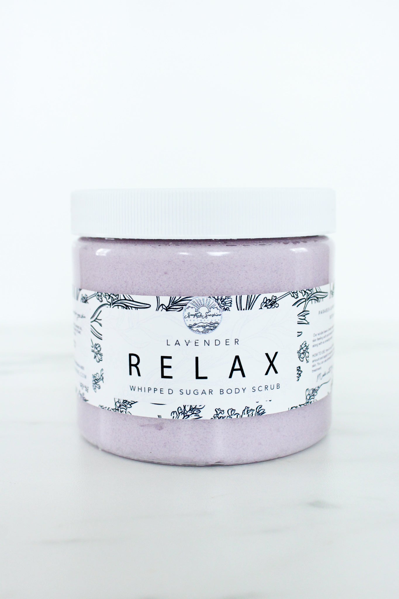 Lavender Relax 16 oz - Whipped Sugar Scrub