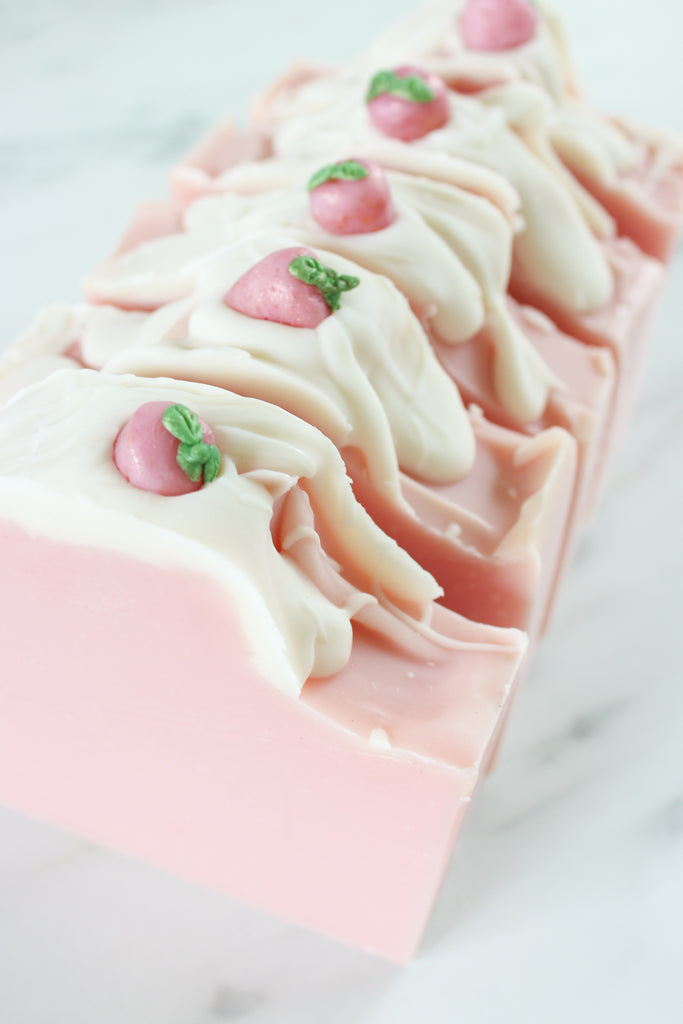 Strawberry Sunshine - Handcrafted Soap Bar