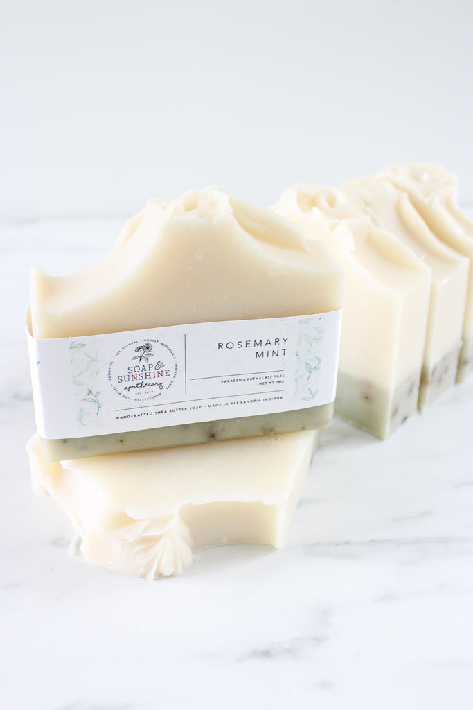 Rosemary & Mint - Handcrafted Soap Bar