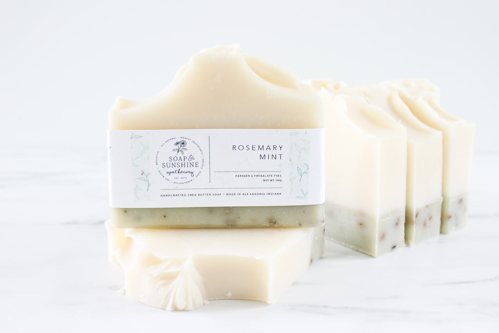 Rosemary & Mint - Handcrafted Soap Bar