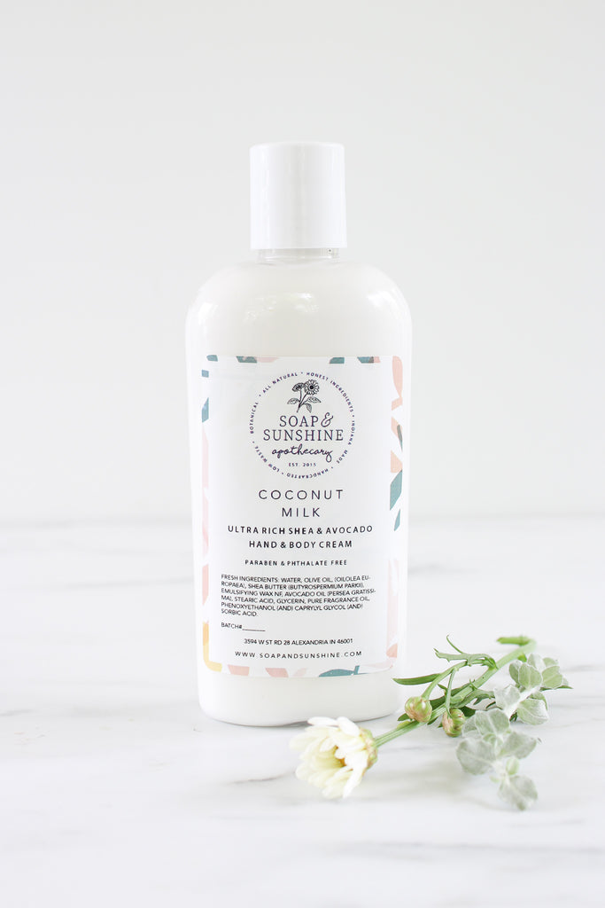 Coconut Milk - Shea & Avocado Body Cream