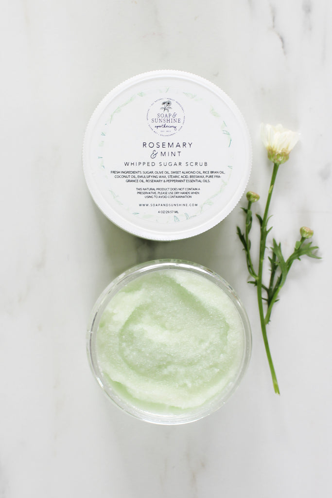 Rosemary & Mint - Whipped Sugar Scrub