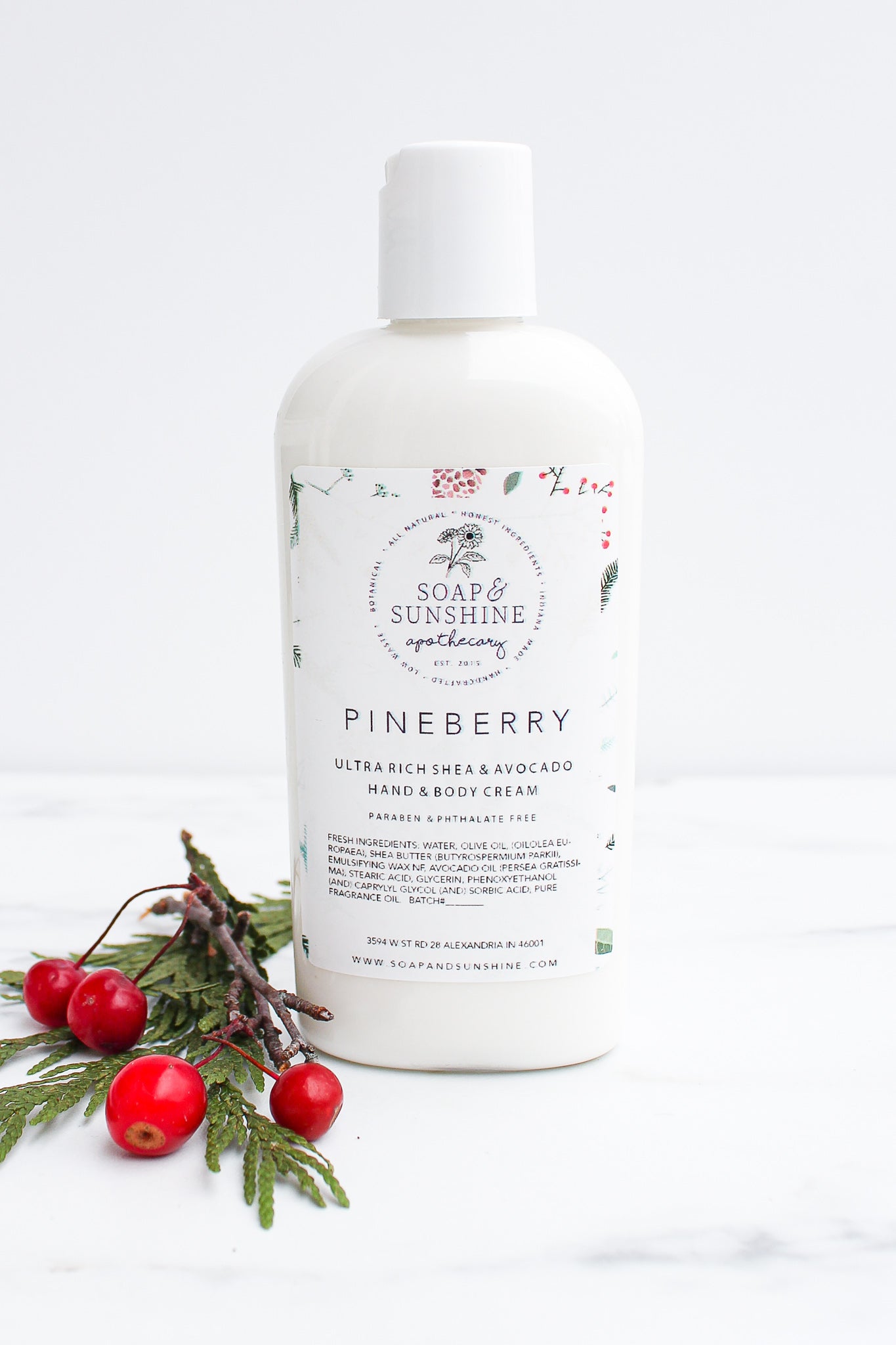 Pineberry - Shea & Avocado Body Cream