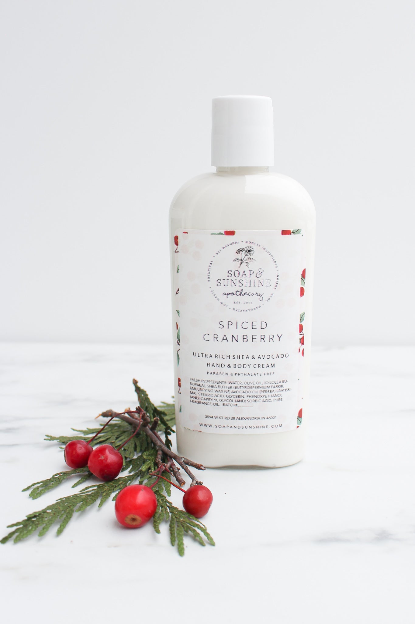 Spiced Cranberry - Shea & Avocado Body Cream
