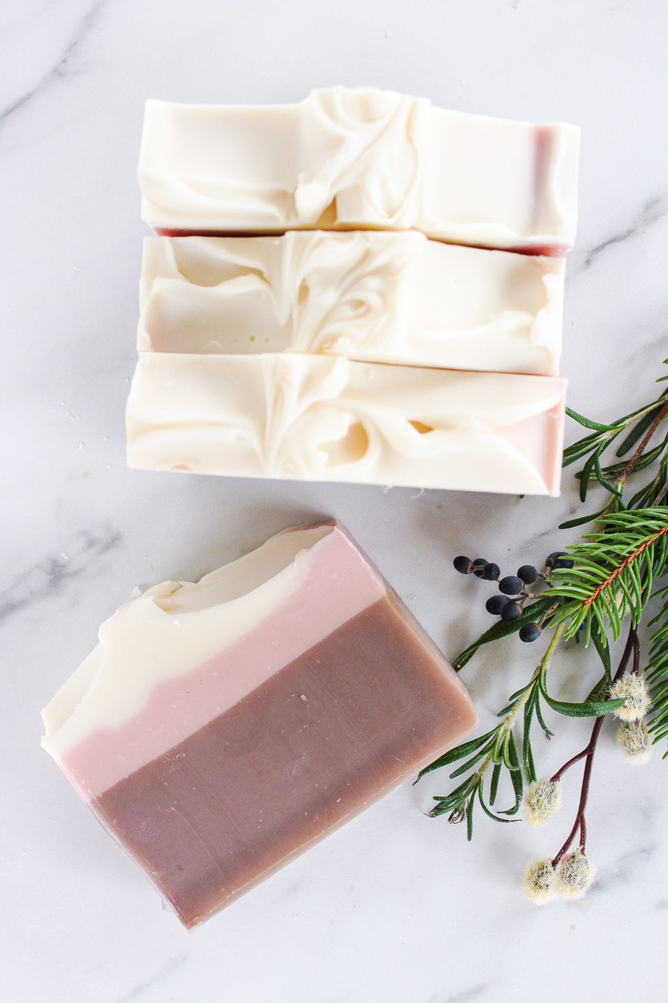 Peppermint Mocha - Handcrafted Soap Bar