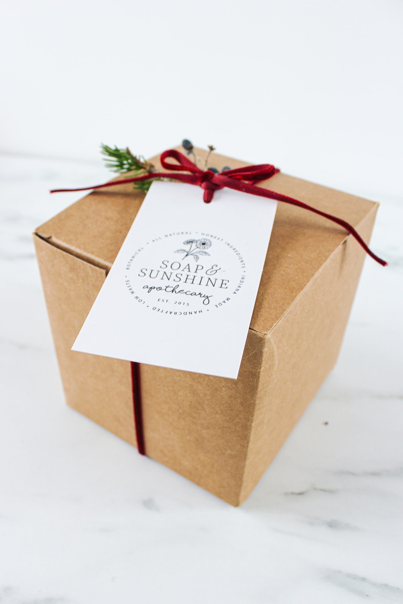 Holiday Soap Gift Box