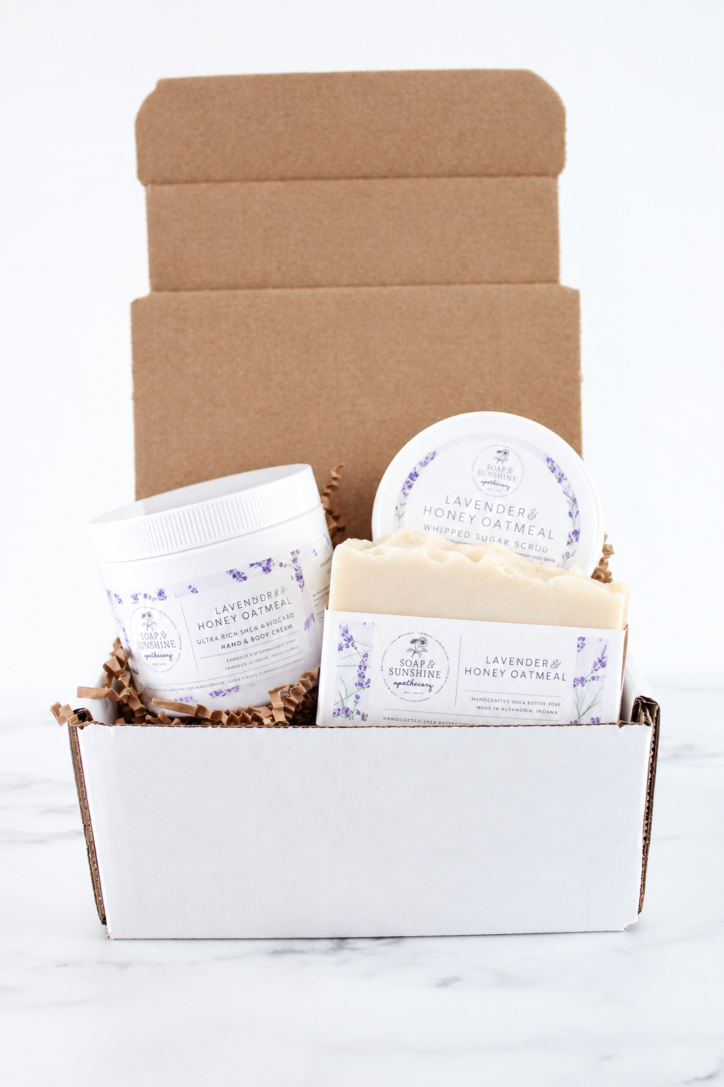 Lavender Honey & Oatmeal - Gift Box