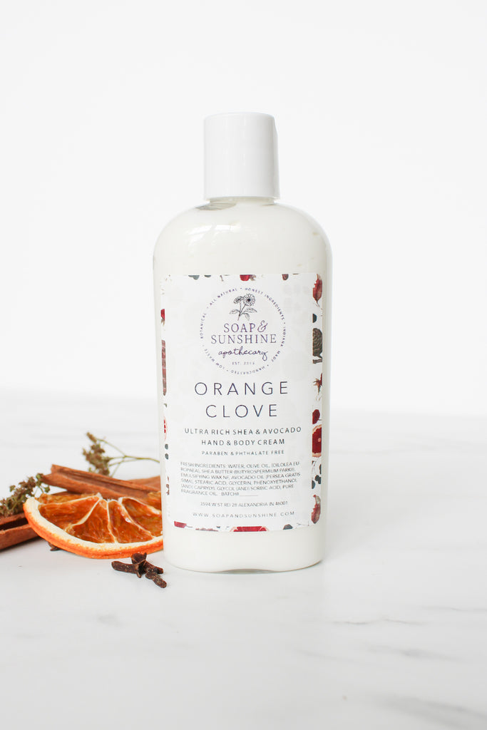 Orange Clove - Shea & Avocado Body Cream