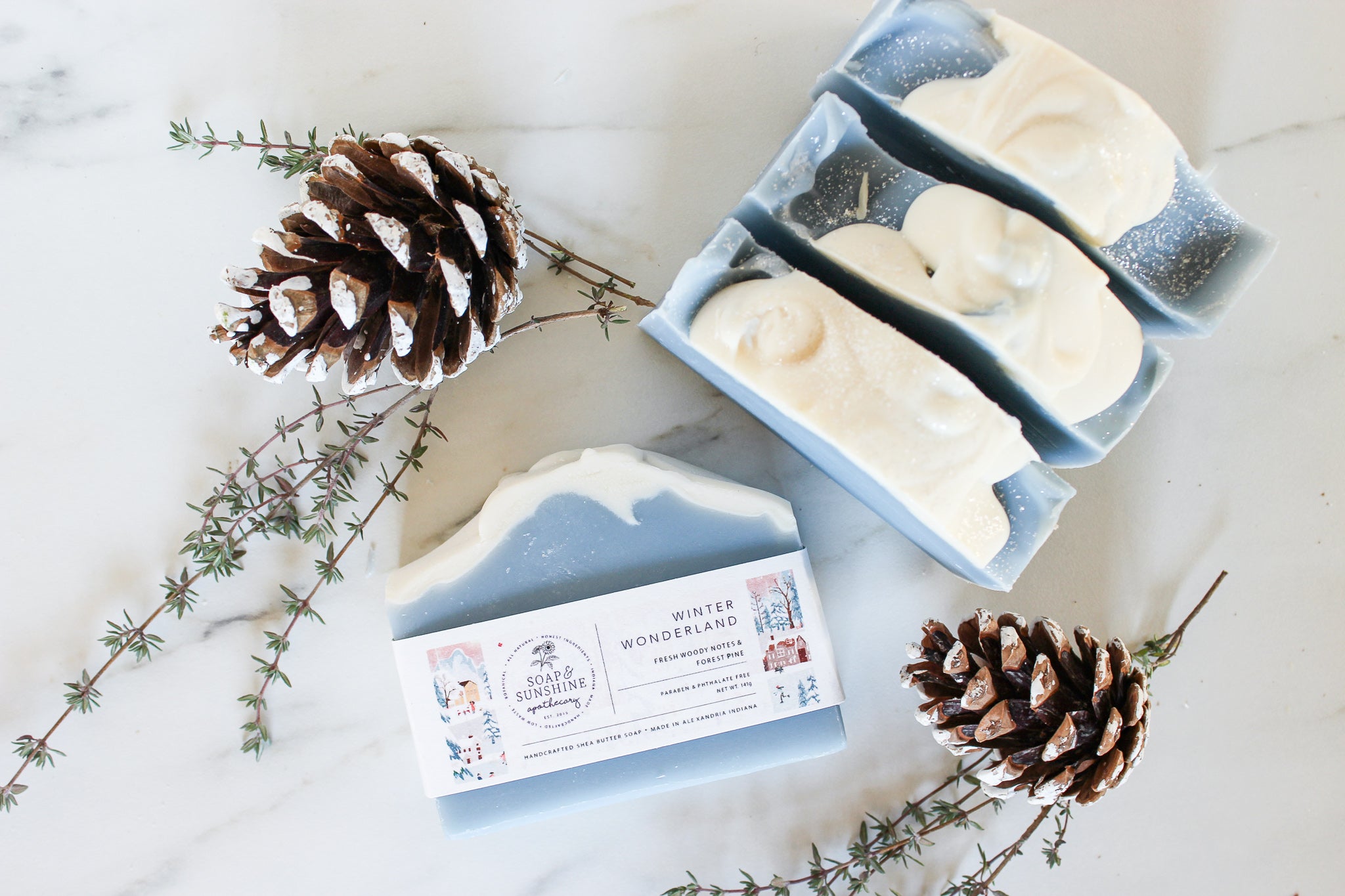 Winter Wonderland  - Handcrafted Soap Bar