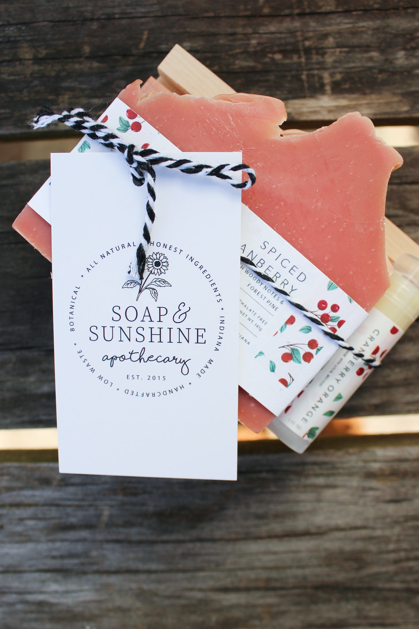 Soap & Cedar Holiday Gift Set