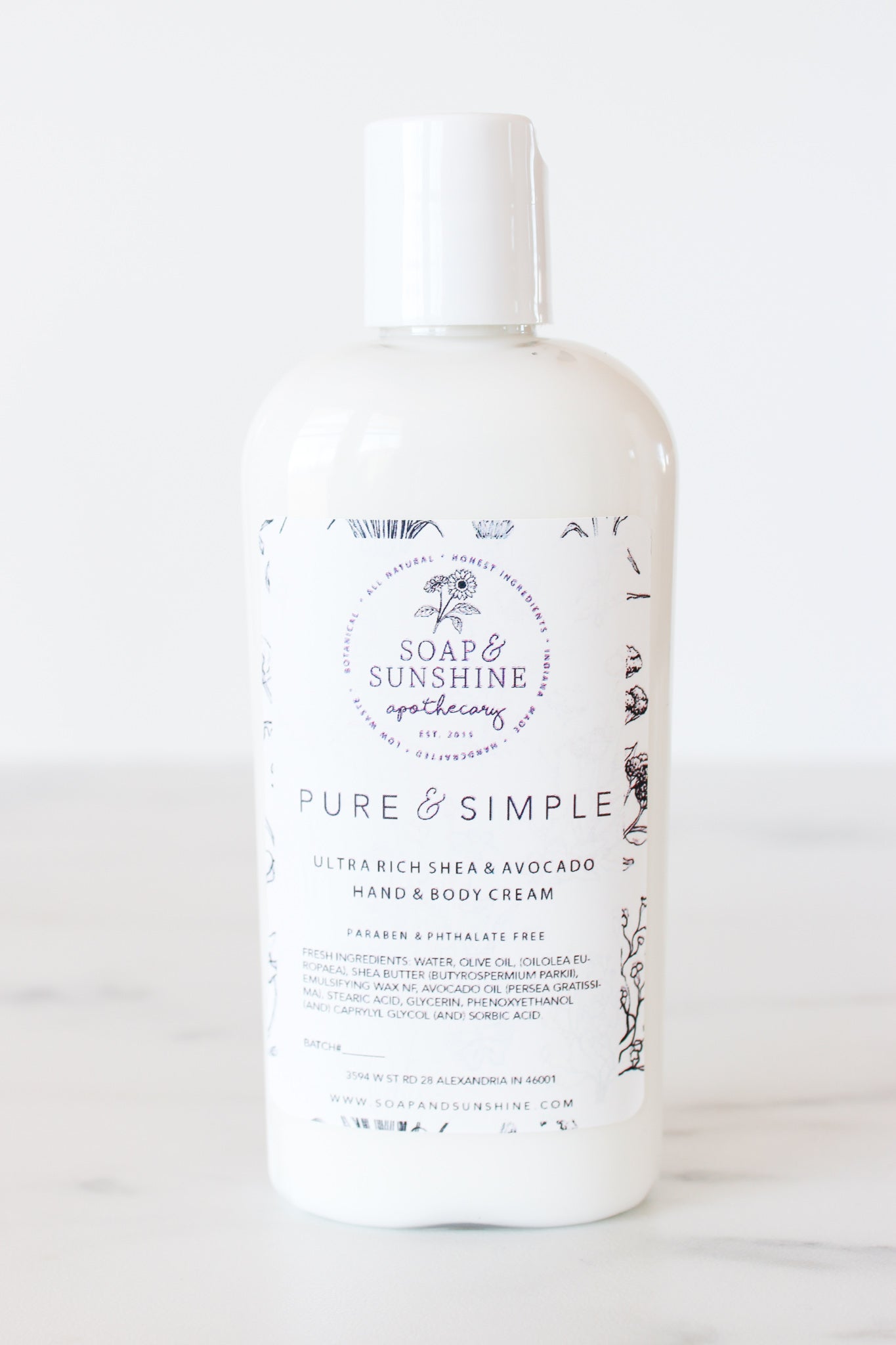Pure & Simple (Unscented) - Shea & Avocado Body Cream