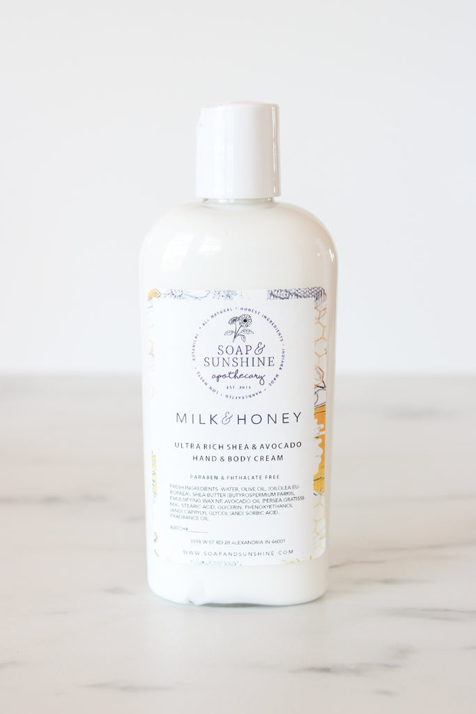 Milk & Honey  - Shea & Avocado Body Cream