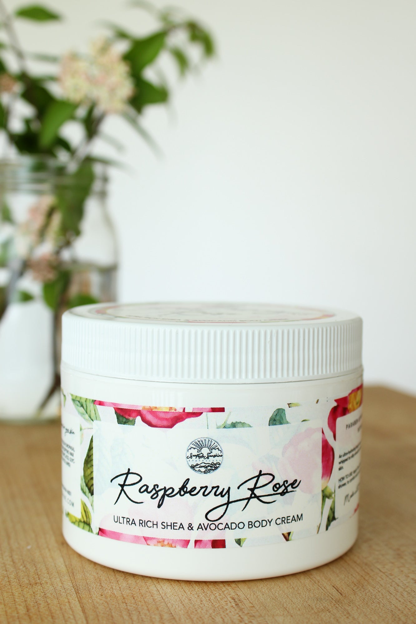 Raspberry Rose Hibiscus Tea - Shea & Avocado Body Cream