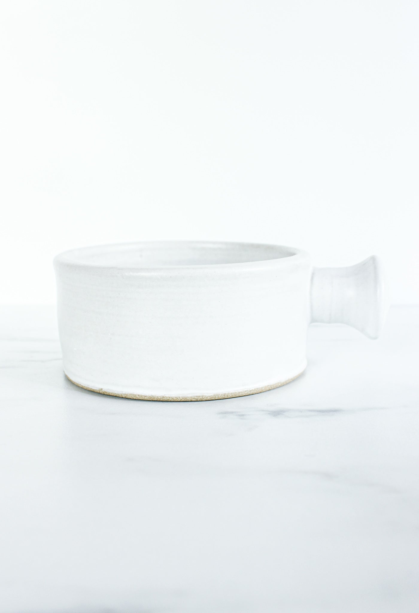Stoneware Apothecary Shaving Mug