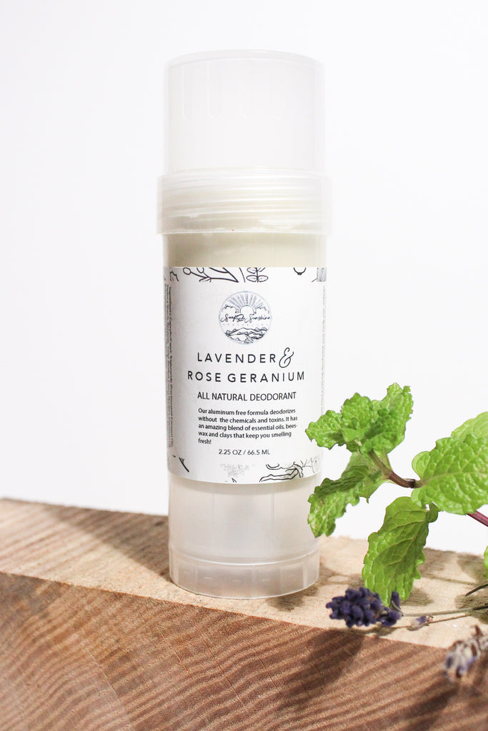 All Natural - Aluminum Free Deodorant