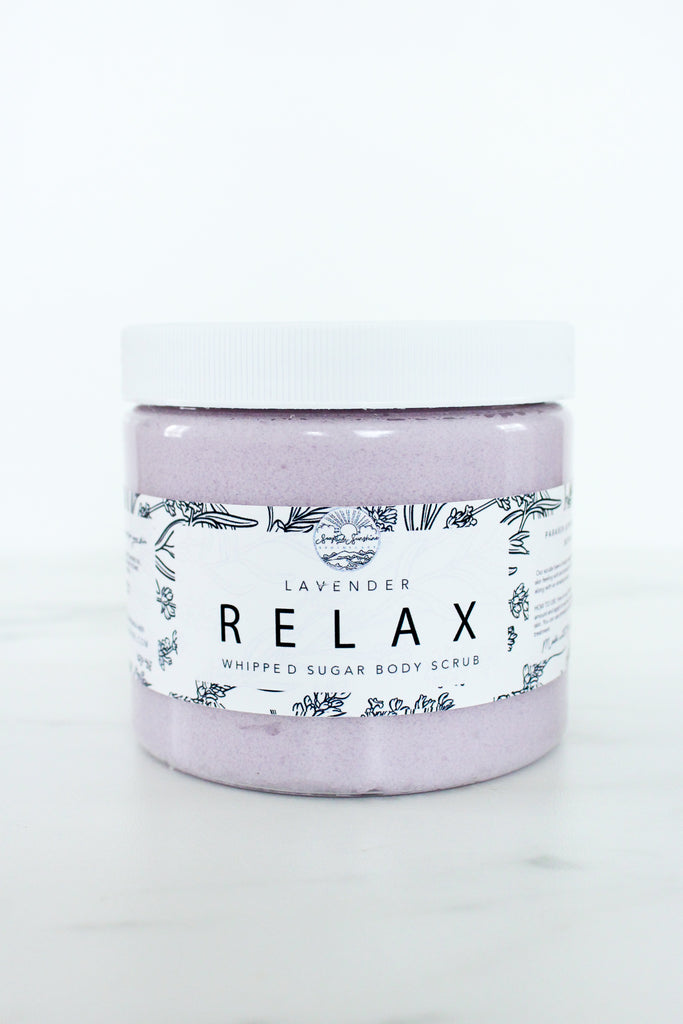 Lavender Relax 16 oz - Whipped Sugar Scrub