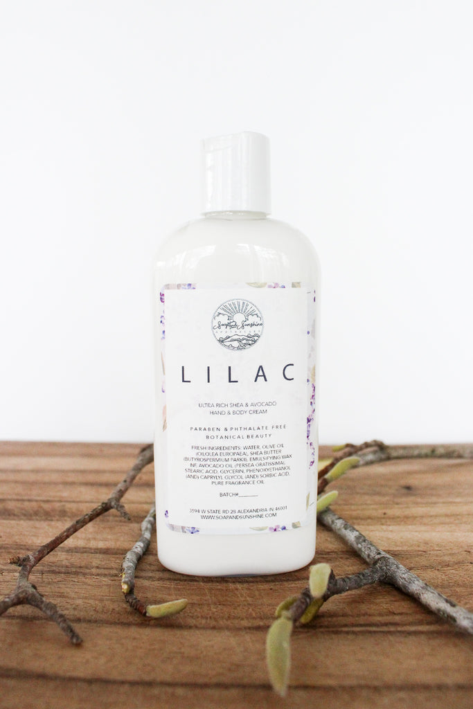 Lilac - Shea & Avocado Body Cream