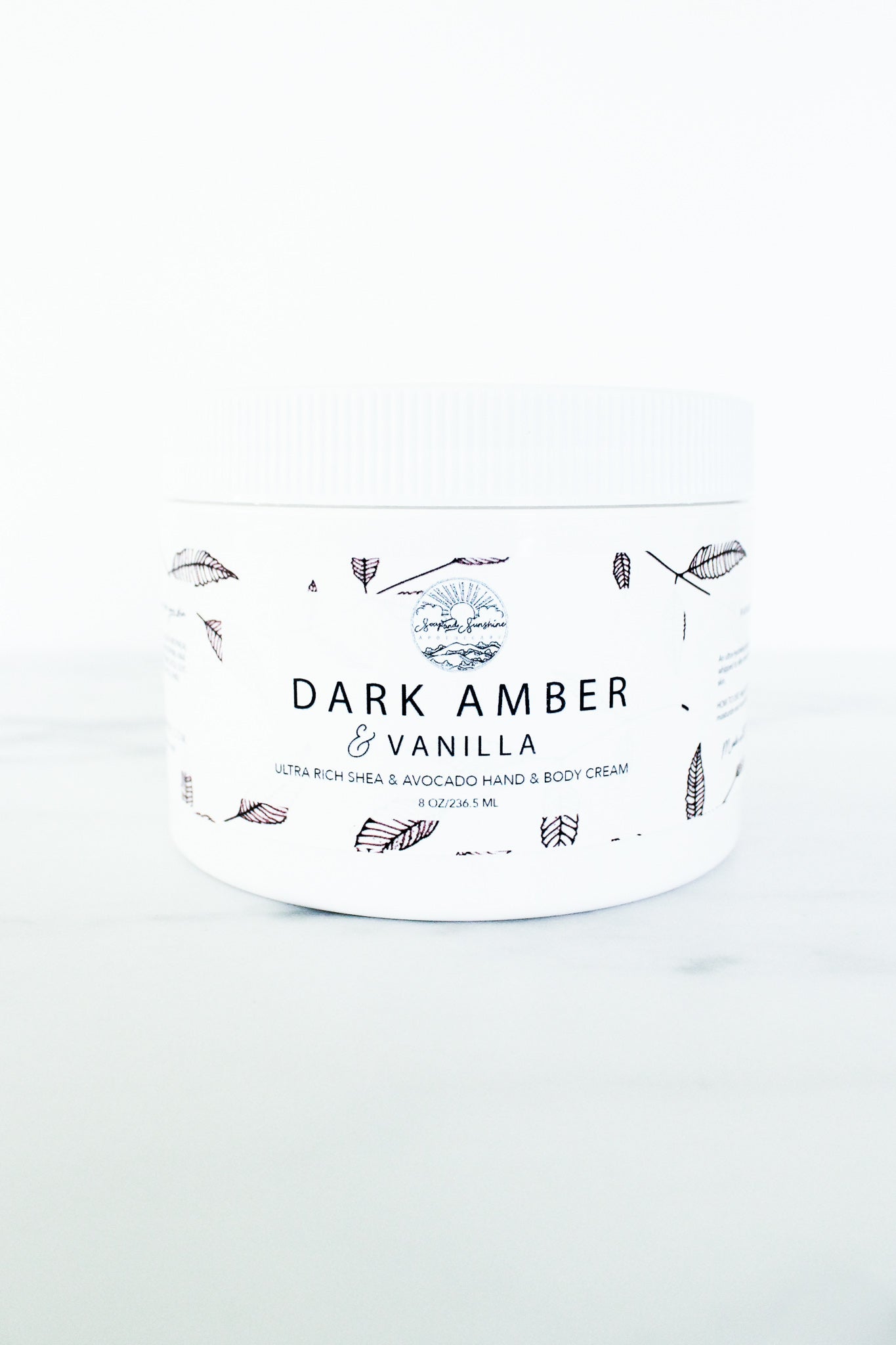 Dark Amber & Vanilla - Shea & Avocado Body Cream