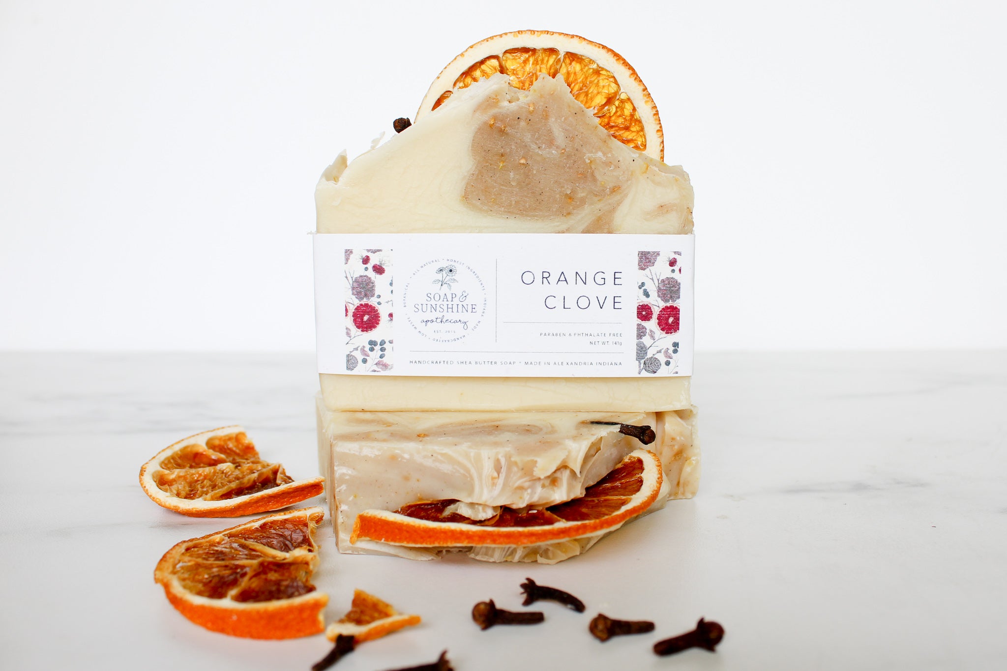 Orange Clove -  Handcrafted Soap Bar